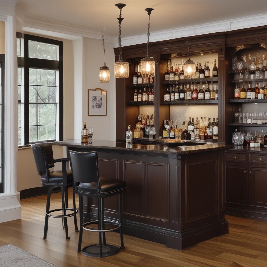 A man sitting in a chair next to a van