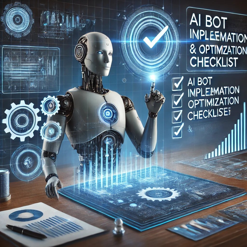 AI bot implementation checklist Photo