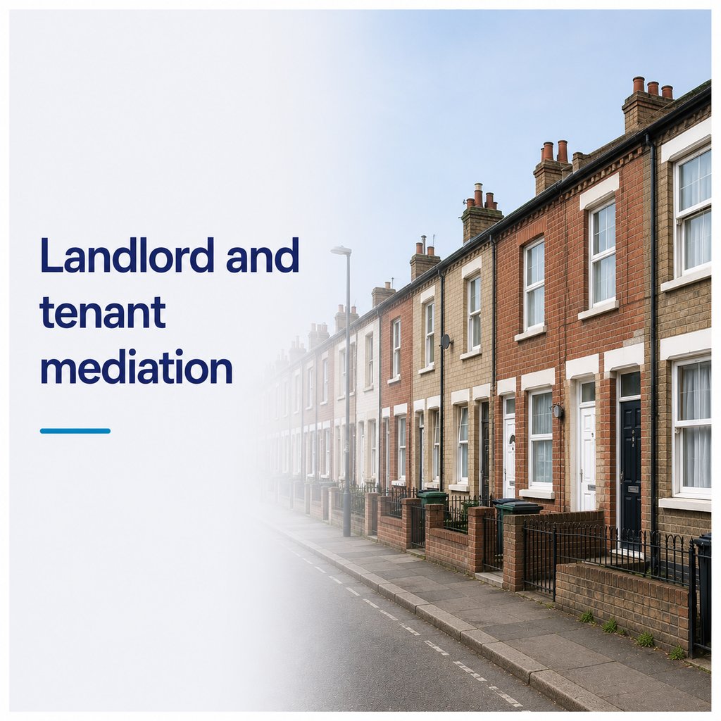 Landlord and tenant mediation to resolve landlord and tenant disputes