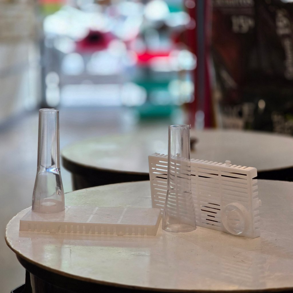 Placas filtro biológico y Tubos Aireacion