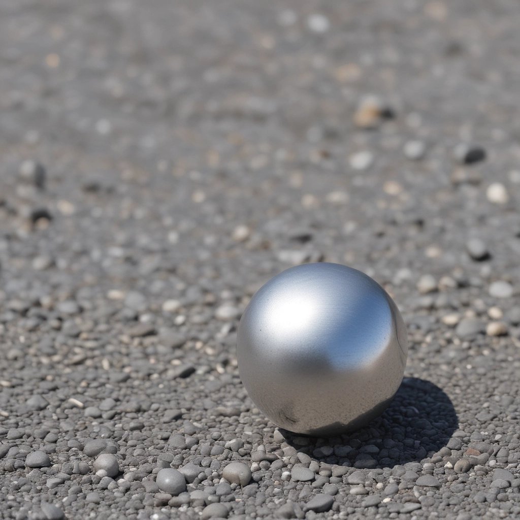 A group of friends enjoying a sunny afternoon playing petanque on a sandy court with bamboo accents.