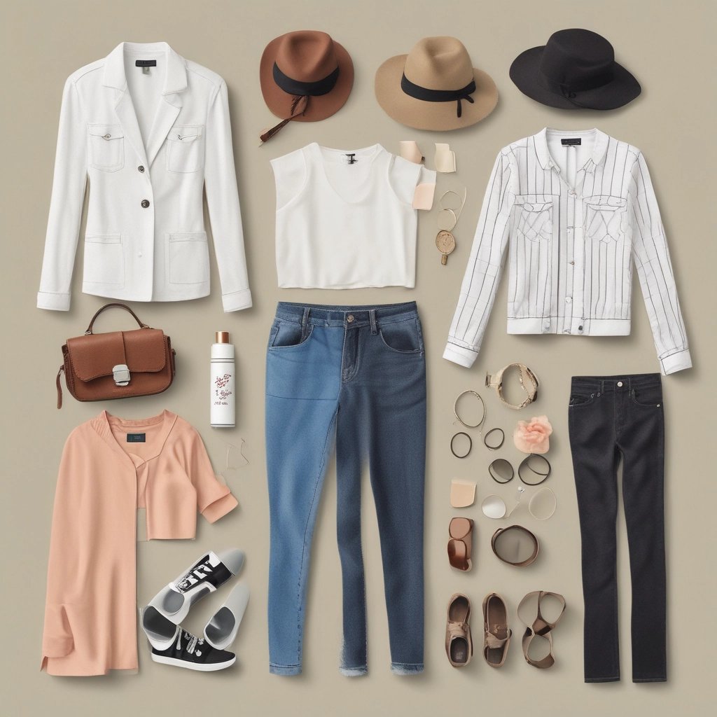 A sleek black and white photo showcasing a stylish model wearing cuts' latest minimalist outfit.