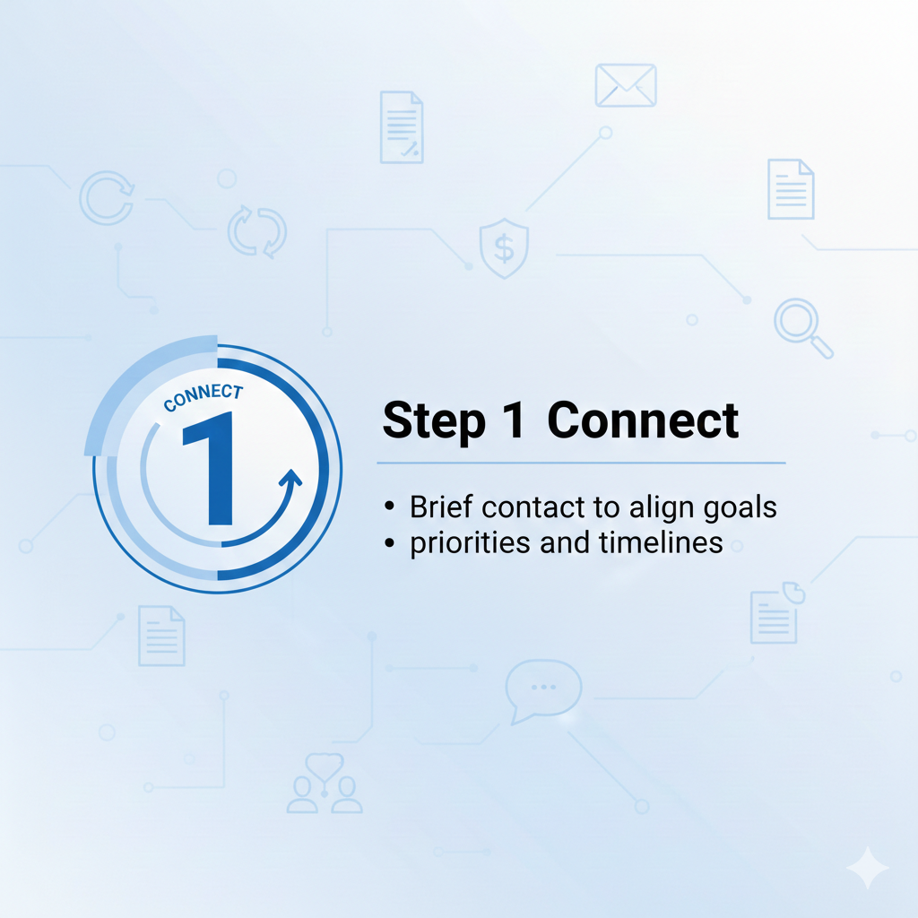 Step 1 Connect