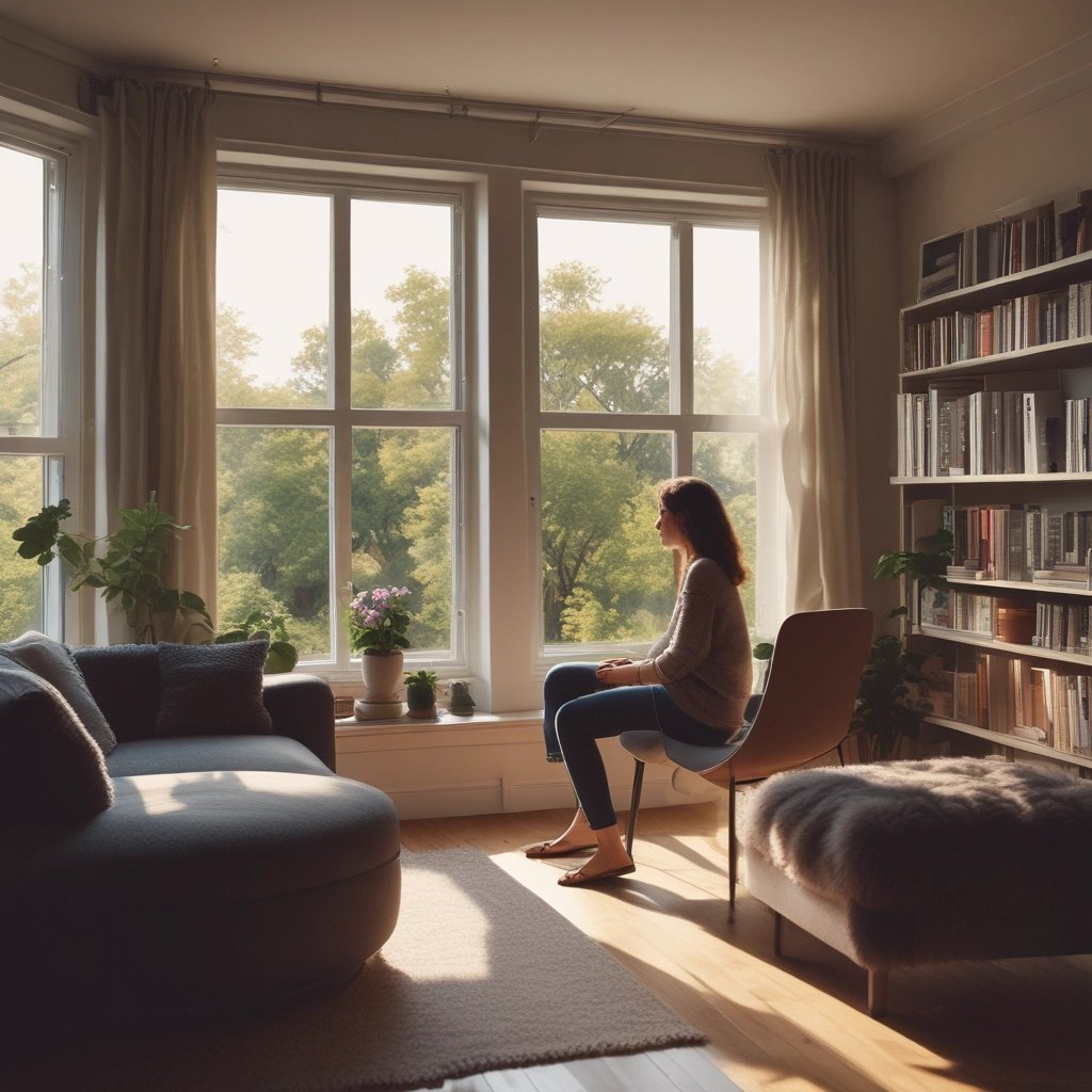 a woman with a smile on her face and hands on her face