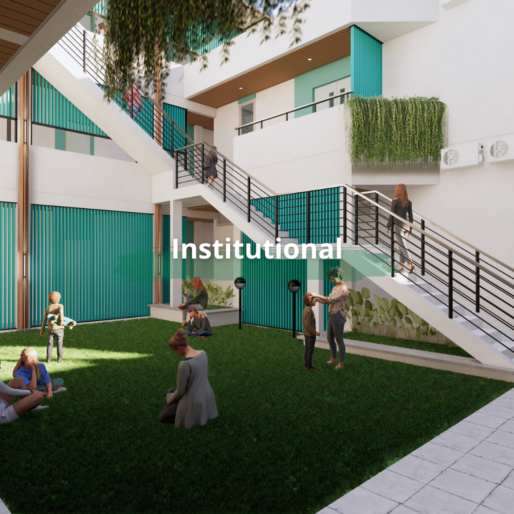 AT+ARI Architect mendesain bangunan institusi seperti sekolah, kampus, dan pesantren