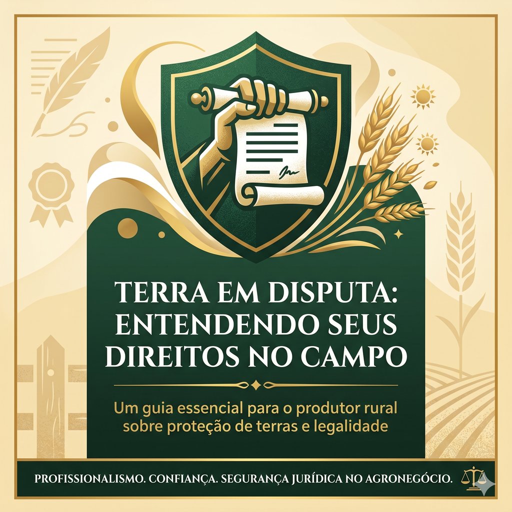 E-book Terra em Disputa: Defesa em disputas fundiárias, invasões e reintegração de posse — Dra. Tatiana Gaertner