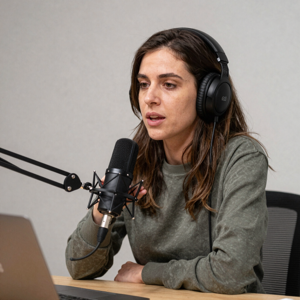 A warm, inviting photo of a woman writing in a journal by soft natural light.