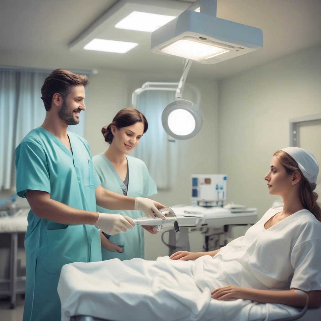 photo of white staircase