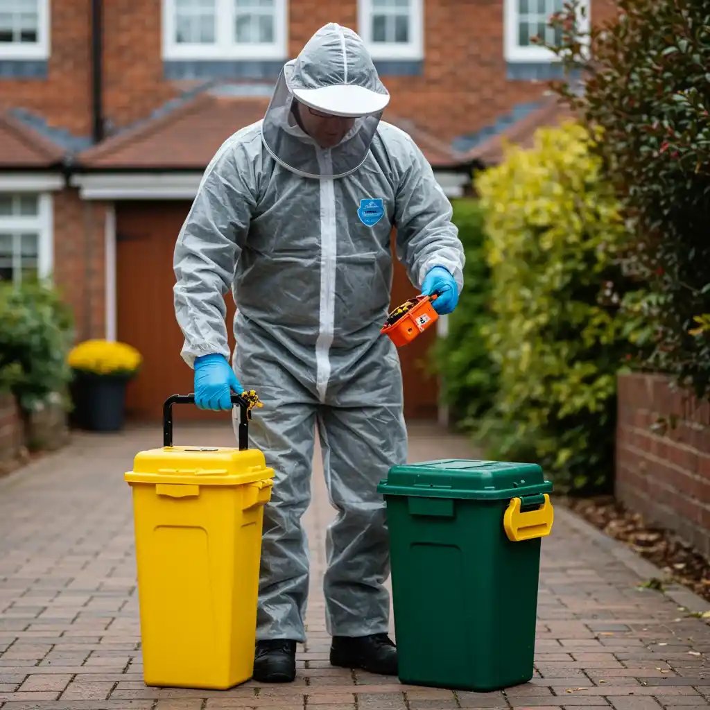 Weston Hills pest controller with rodent snap traps