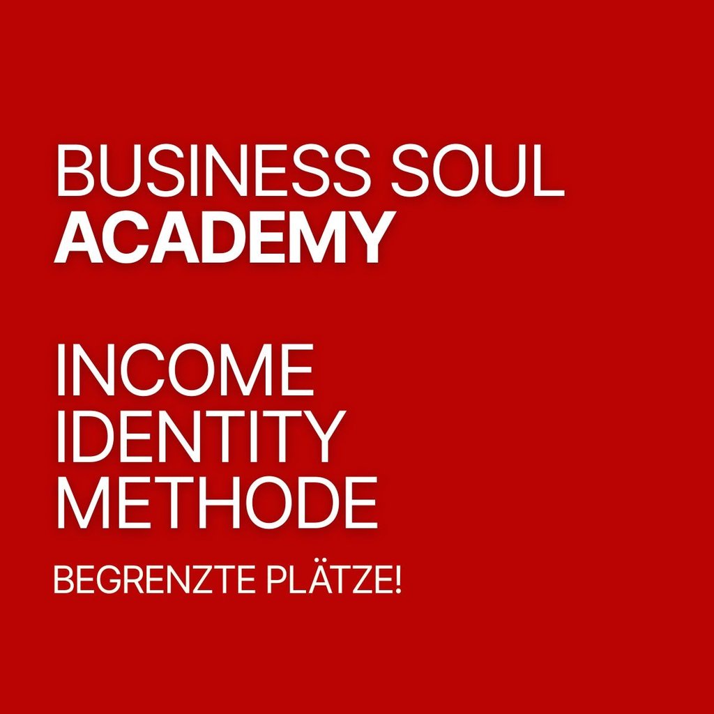 Cover von der Business Soul Academy