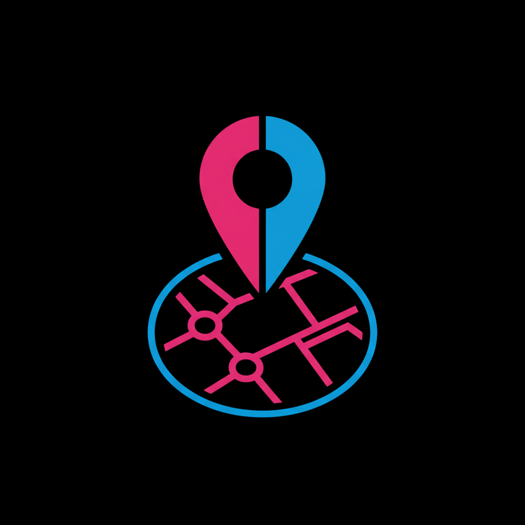 Logo stilizzato di una mappa