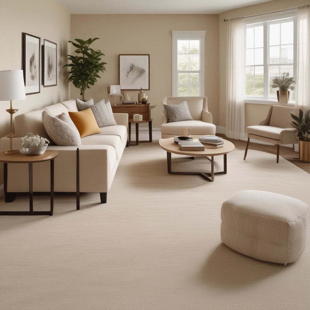 Sleek kitchen showcasing shiny tile flooring and a modern countertop.