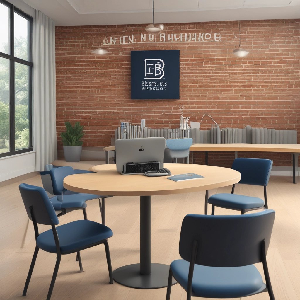 A cozy reading nook with a stack of educational books and a steaming cup of tea by a window.
