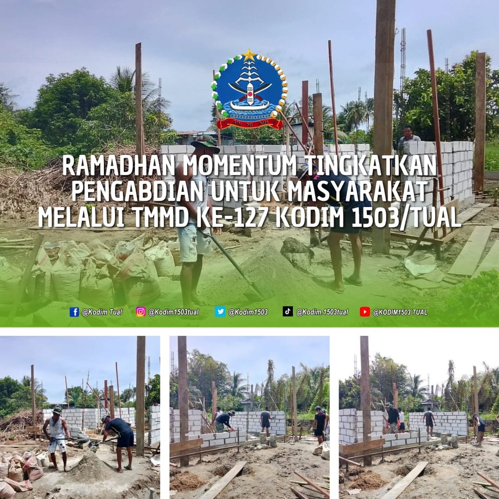 Kejar Target Fisik Meski Berpuasa