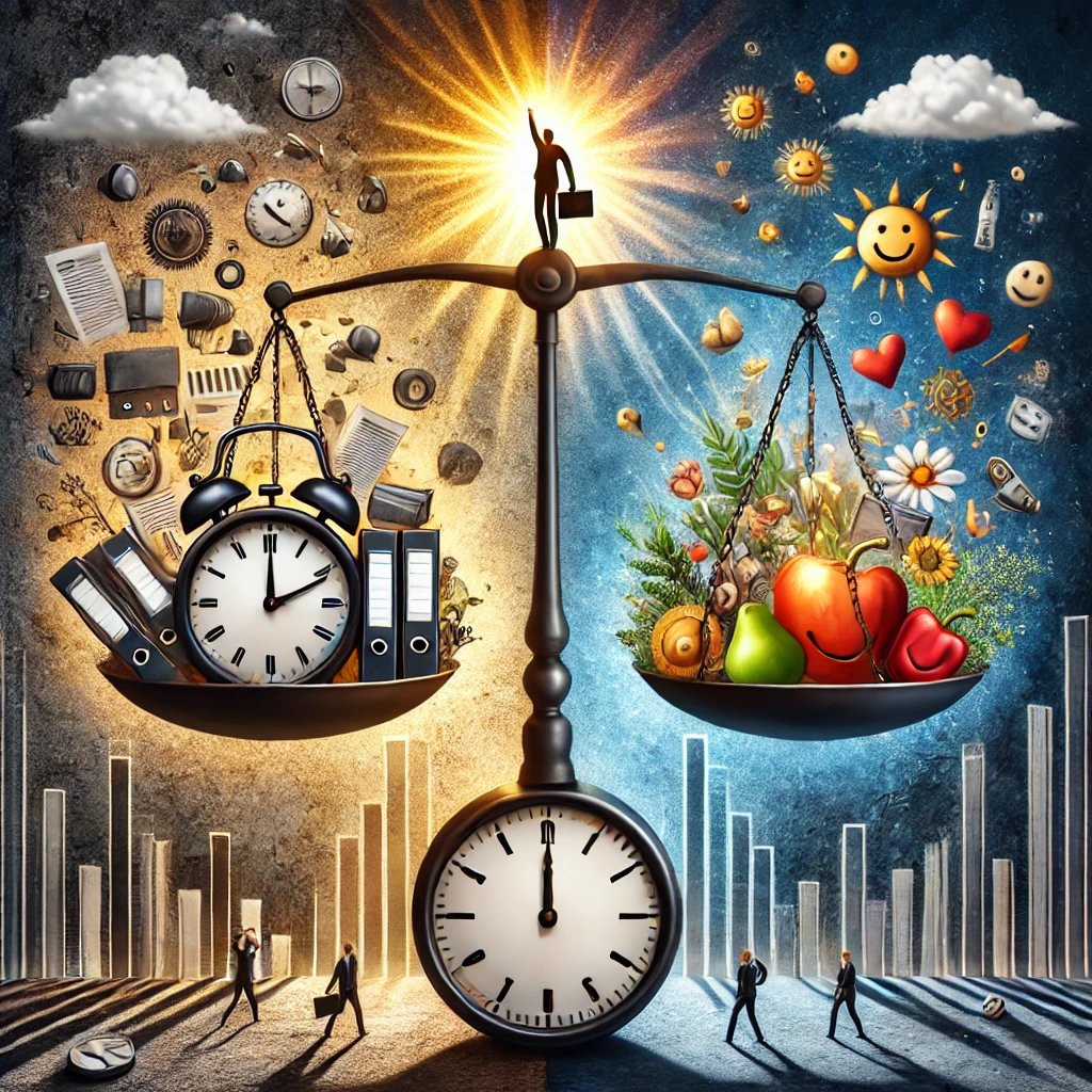 Visualisatie werkdruk en psychosociale arbeidsrisico's in balans