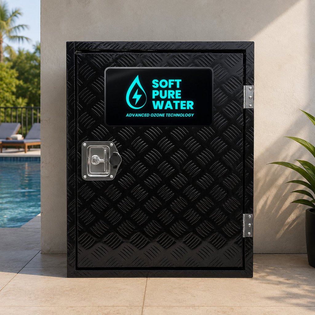 Soft Pure Water's Pool & Spa Water Purification System powered by Advanced Ozone Technology