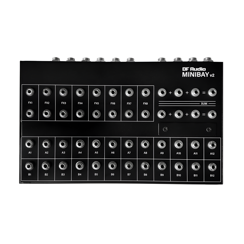 MINIBAY V2 - minijack audio patch bay