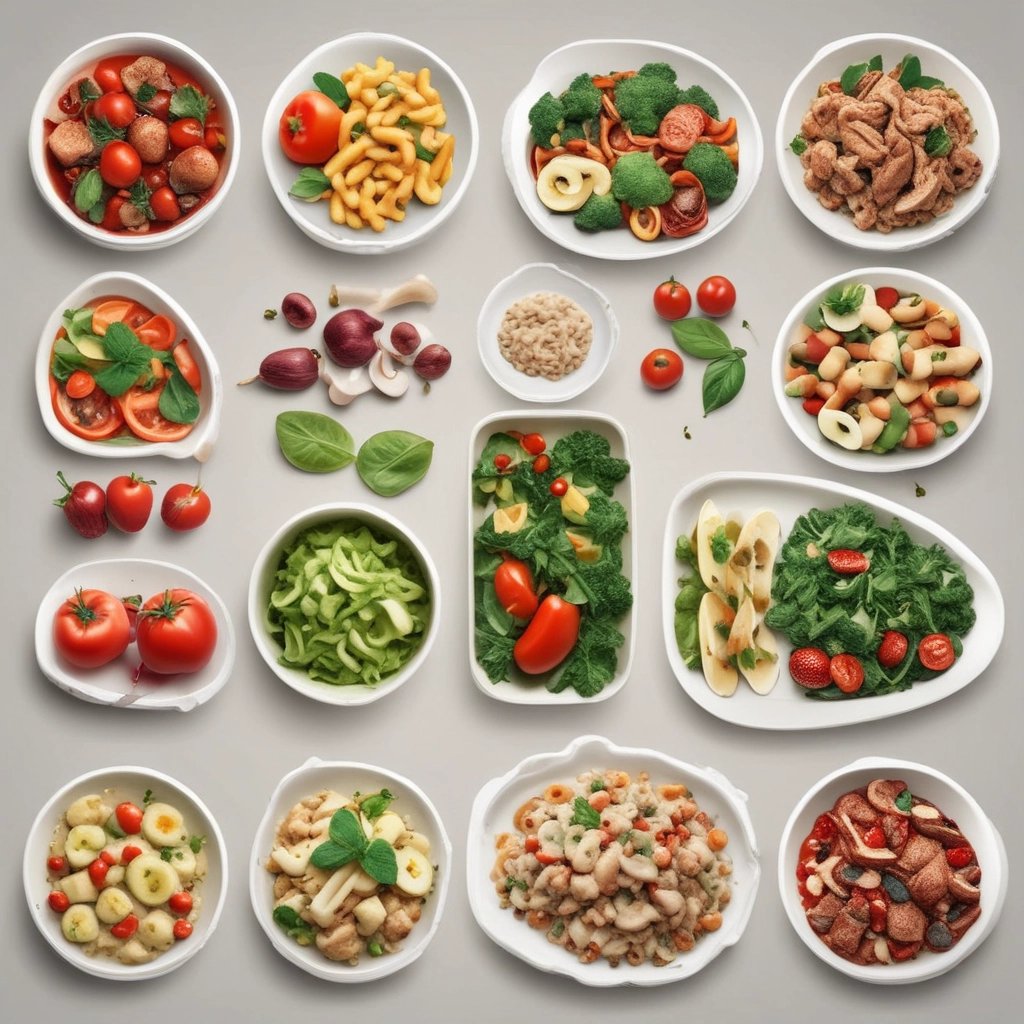 The side of a white vehicle displays the meal service logo 'MEALPRO' with the tagline 'For the Athlete in You'. Next to the text is a graphic combining a lightbulb and a fork.