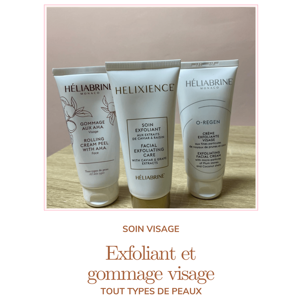 soin visage (exfoliant AHA, gommage) de chez Christelle Masso SPA et beauty