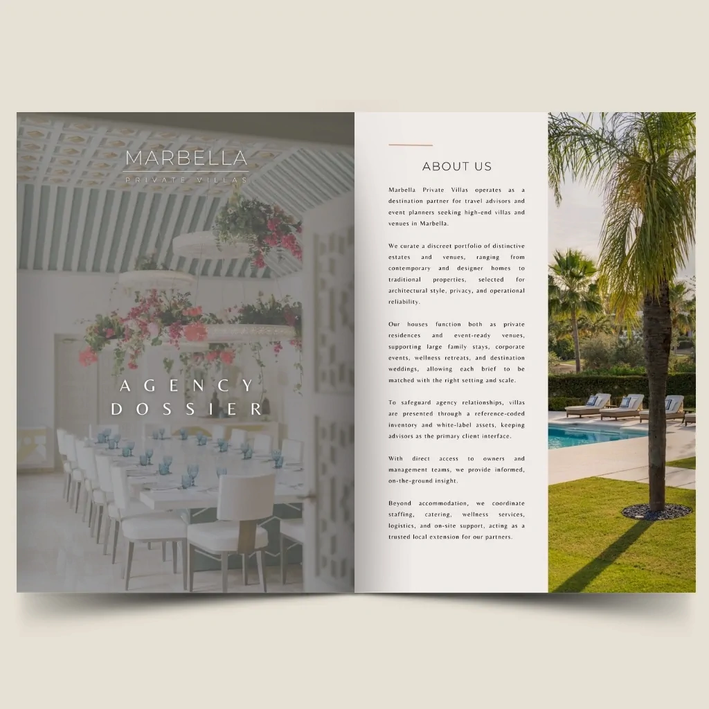 Luxury villa dossier 