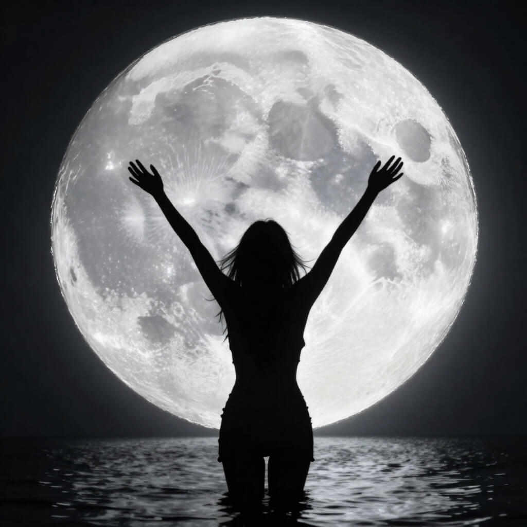 Full moon manifestation peak energy for release and celebration rituals