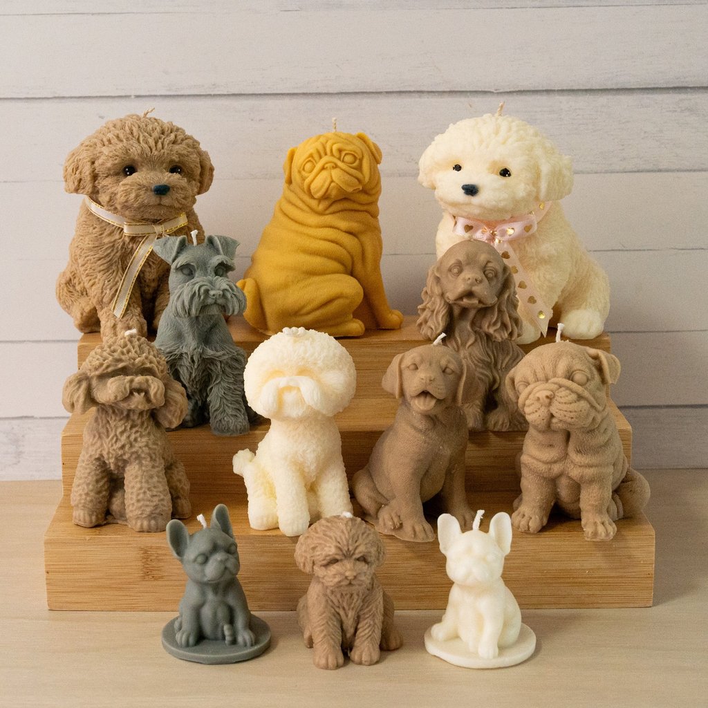 Dog candles