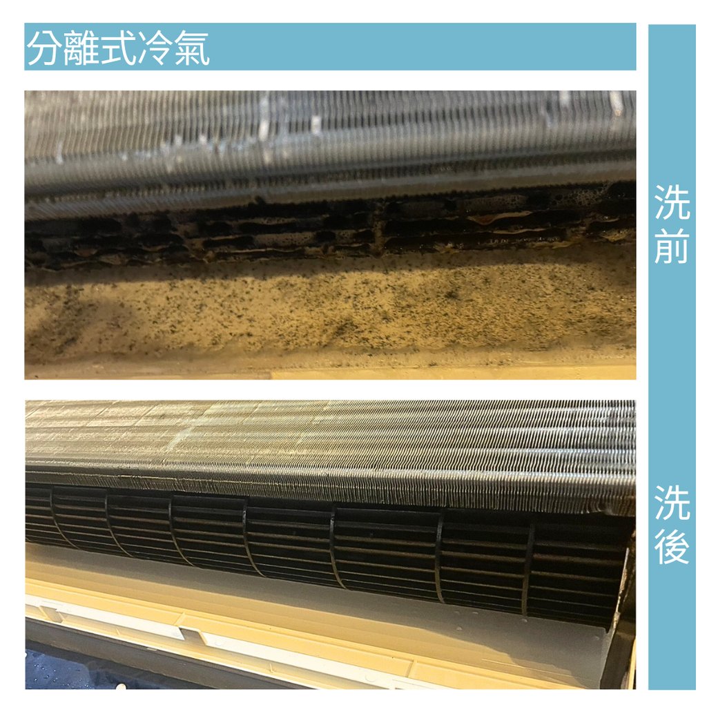 分離式冷氣清洗案例