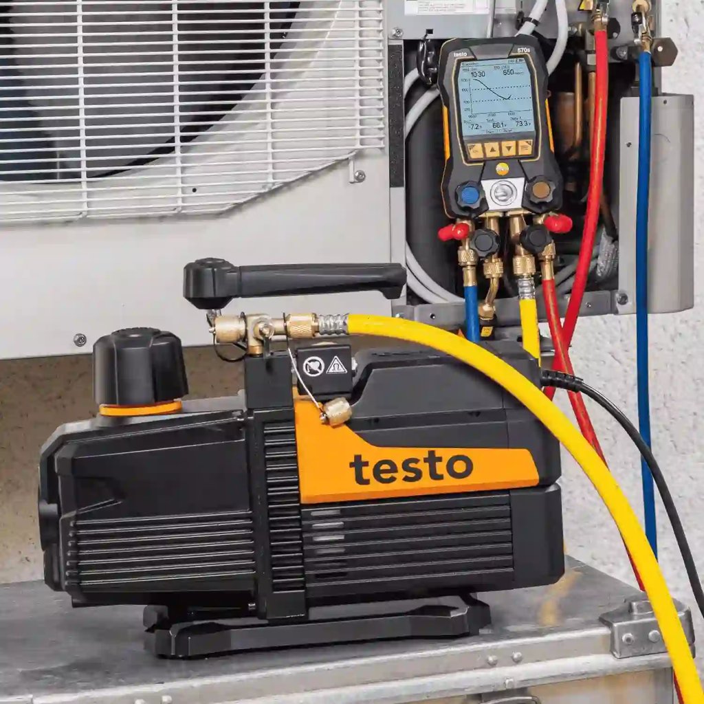 Équipement professionnel de climatisation et froid – pompe à vide et manifold de réfrigération