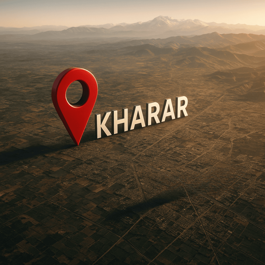 Kharar location pin on map