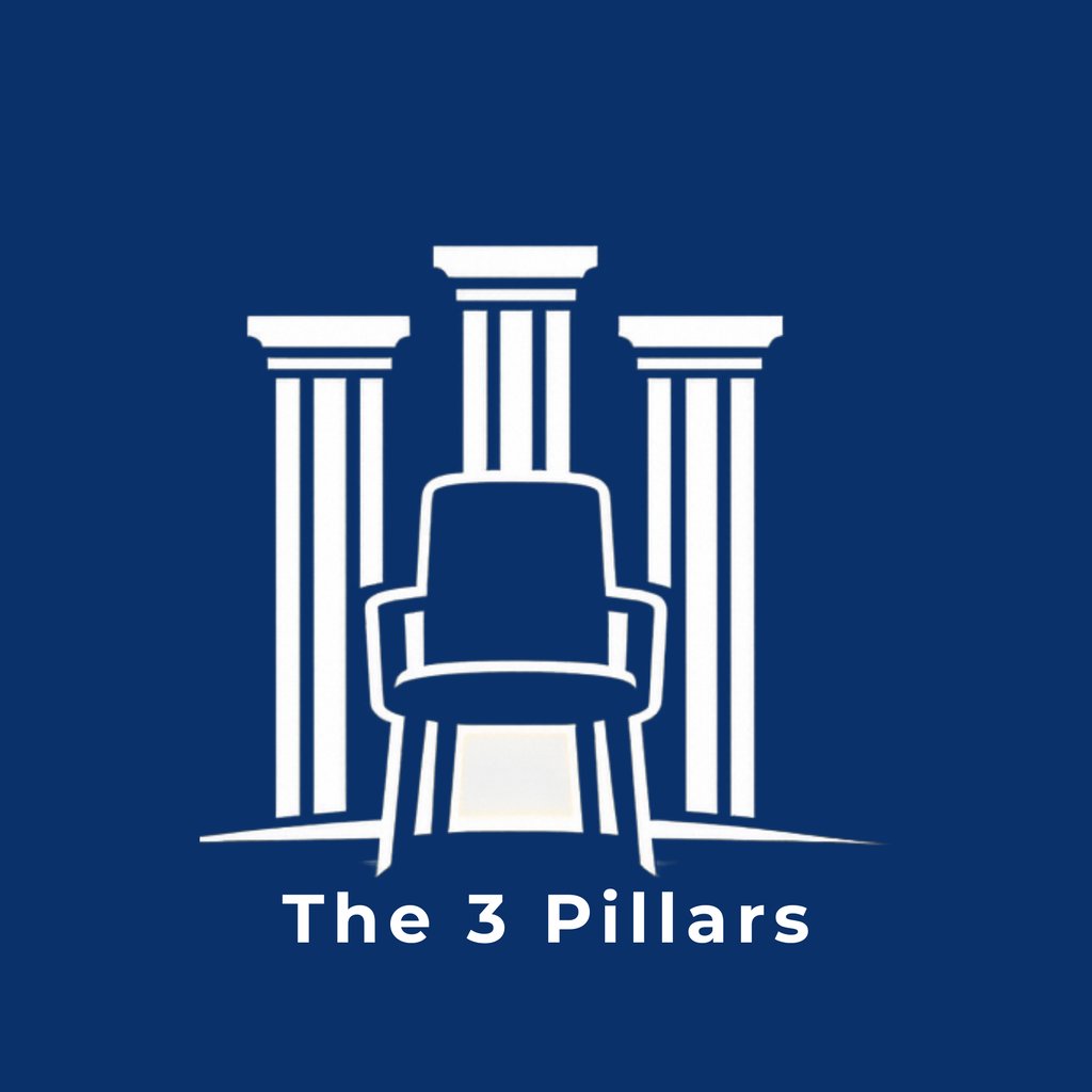 The 3 Pillars logo - fractional CFO and business advisory firm helping founders build scalable busin