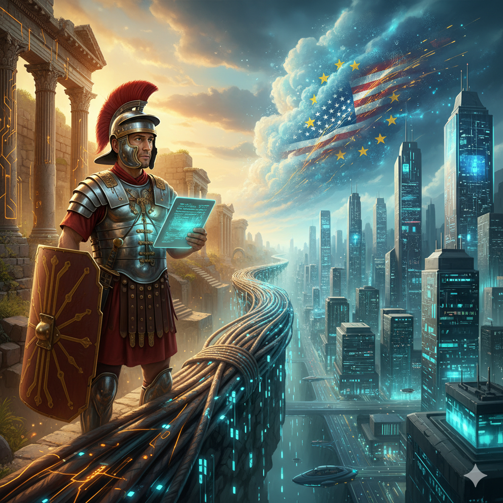 a man in a roman helmet and a map of a city