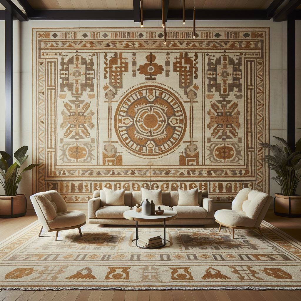 Custom handmade rug rug from India