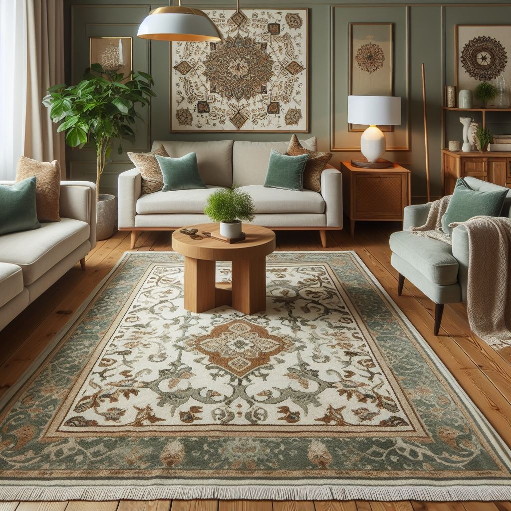 Custom Oushak Rug 1078