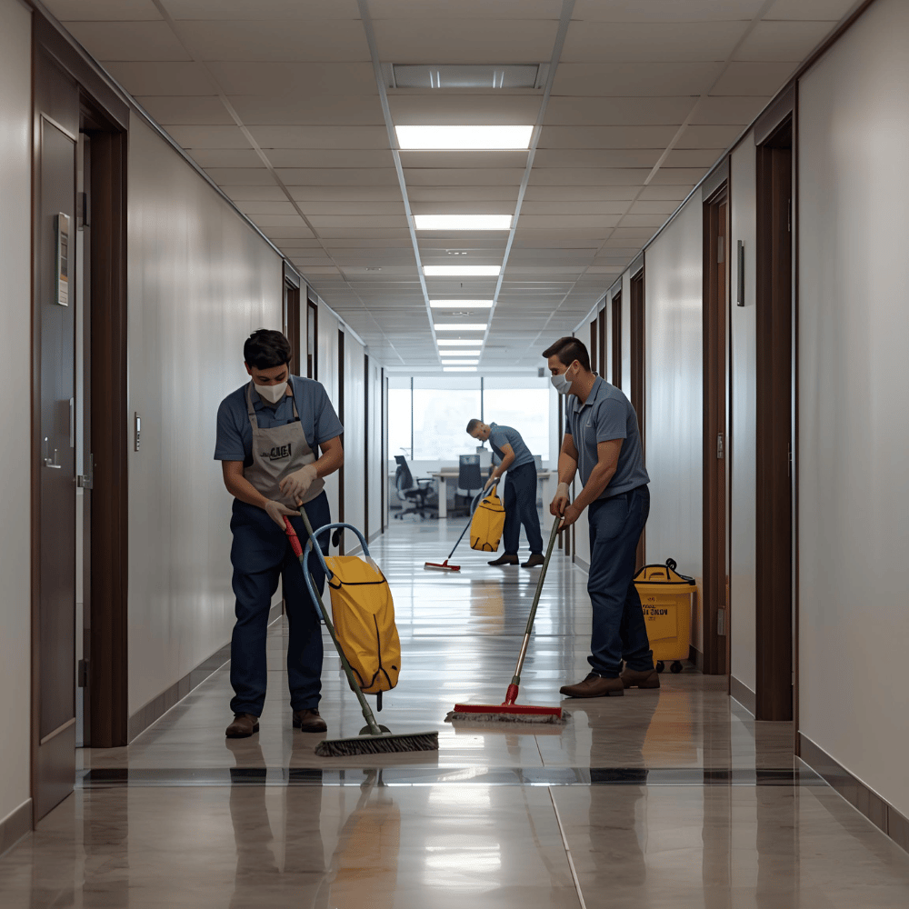 Agents nettoyage professionnel locaux entreprises Île-de-France