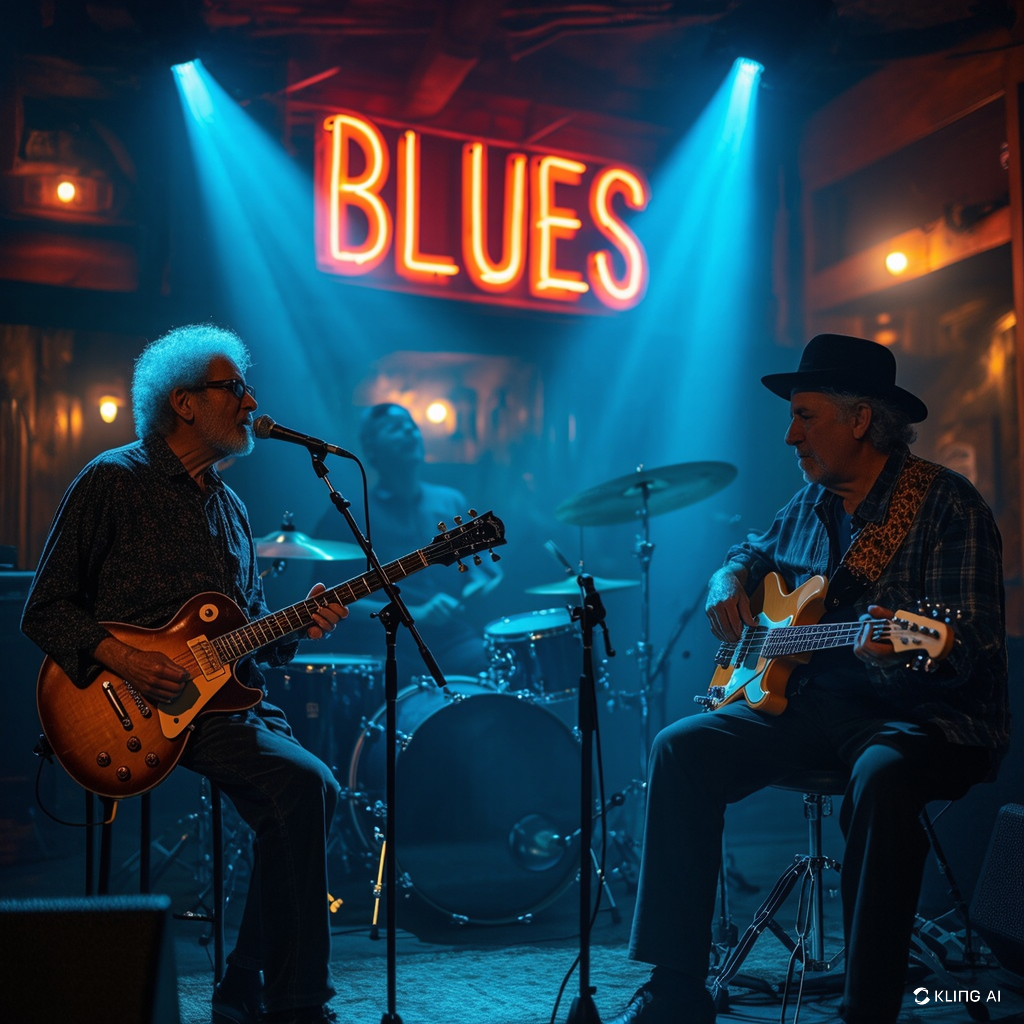 groupe blues image joue de la musique