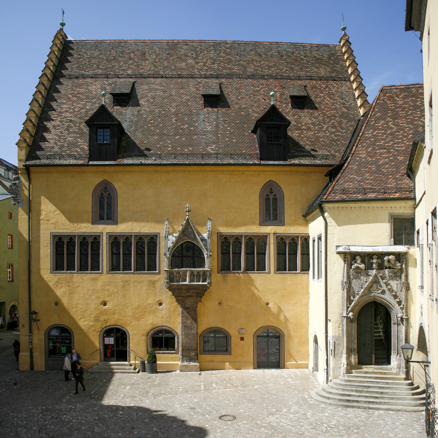 Altes Rathaus von Regensburg; Sitz des Immerwährenden Reistages.