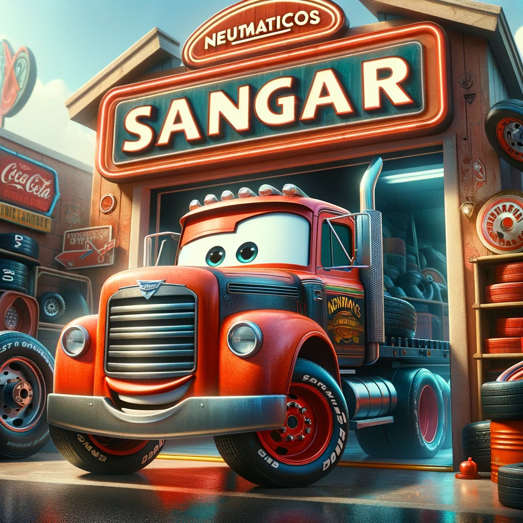 Cambiar ruedas de camión en Ávila