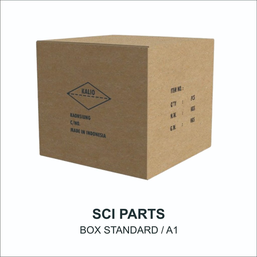 box SPAREPART produk kardus semarang
