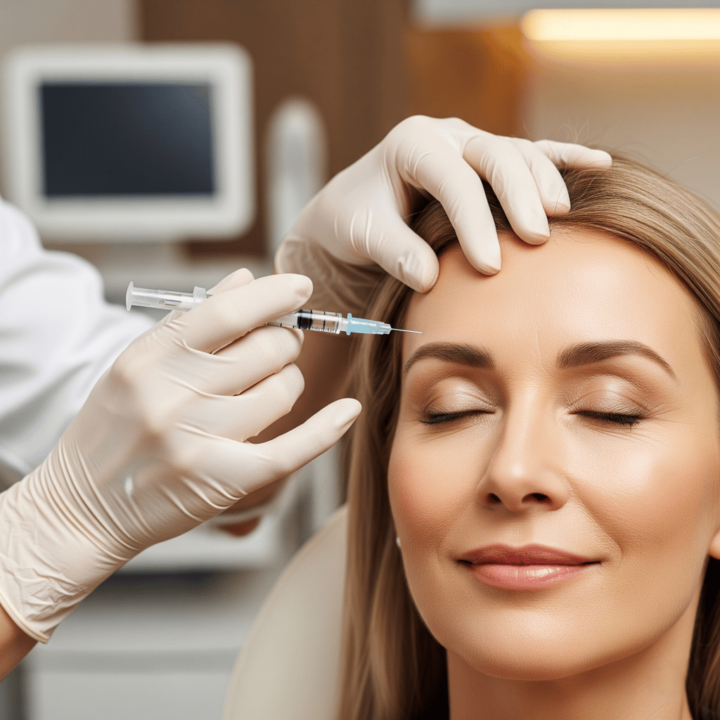 Botox Neuromoduladores estética arrugas facial patas gallo