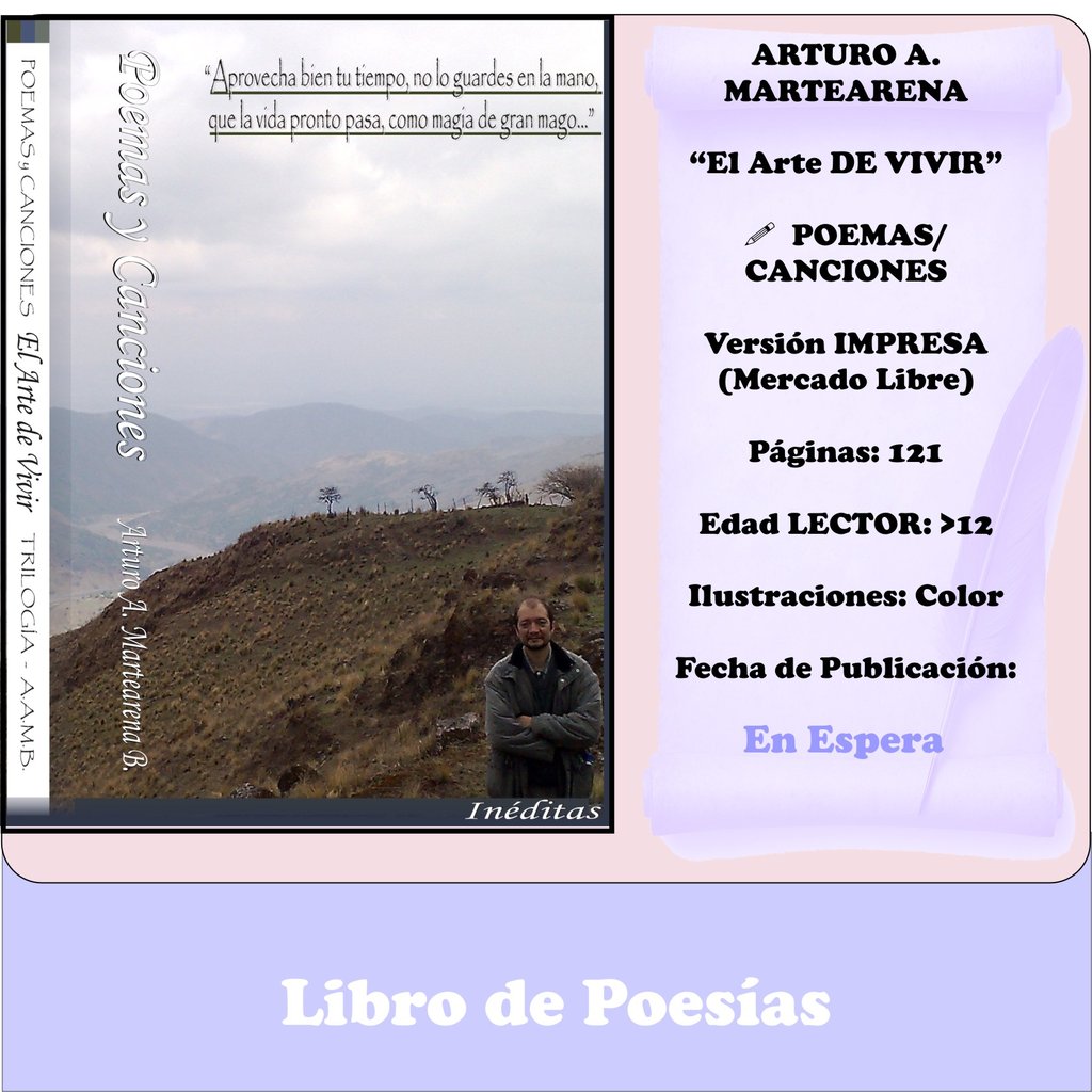 Libro de Poemas El Arte de Vivir - Trilogía