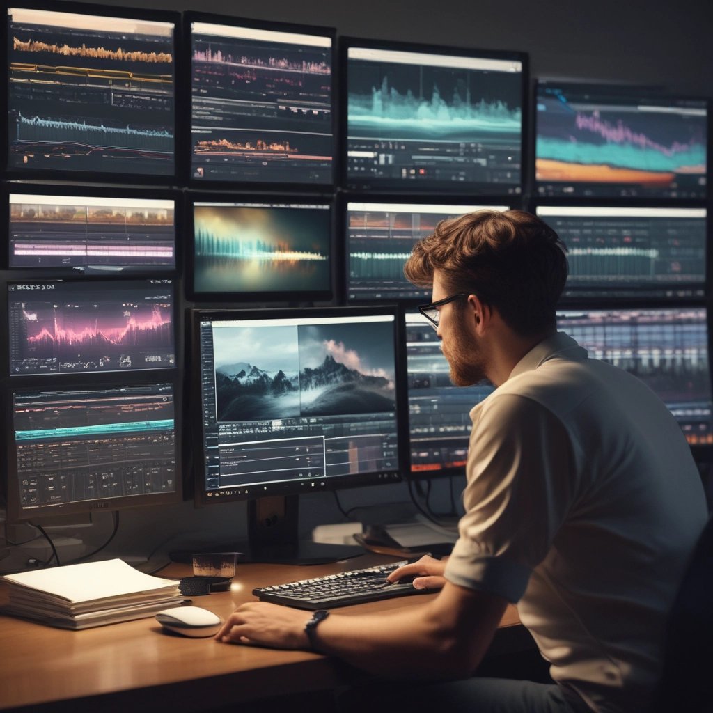 a man riding a skateboard down the side of a ramp