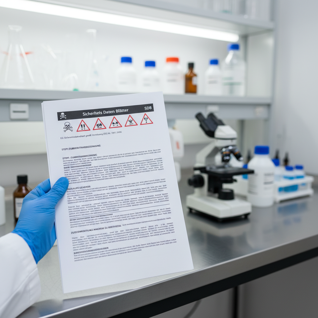 Pflichten und Haftung bei Sicherheitsdatenblättern