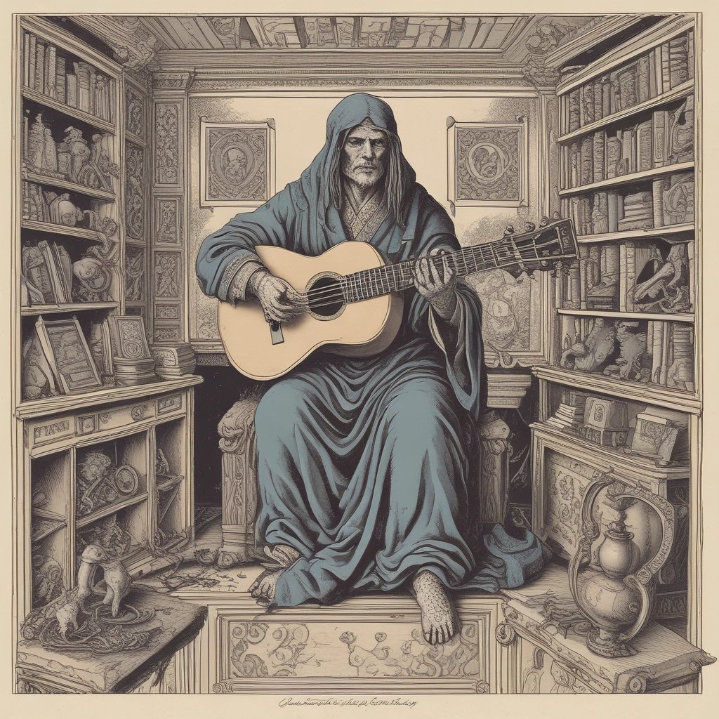 A group of musicians is gathered in formation, each wearing a matching maroon jacket. They are holding brass instruments, such as trumpets and French horns, with musical scores in front of them. The scene appears to be outdoors in a bright setting.