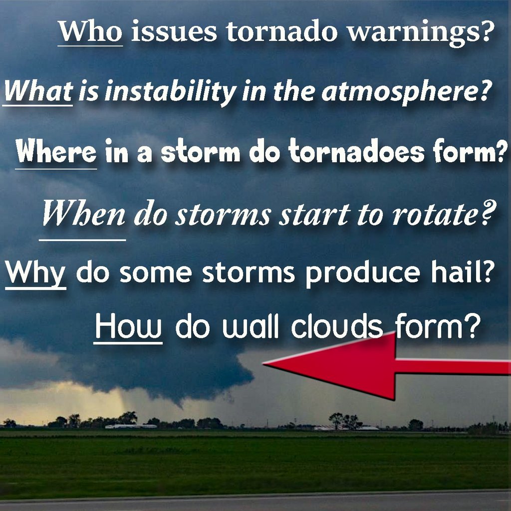 Storm chasing tours education