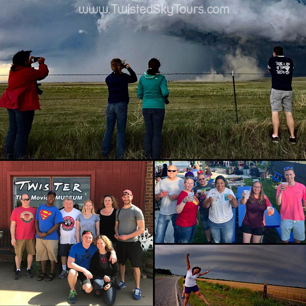 Storm chasing in a small group tour
