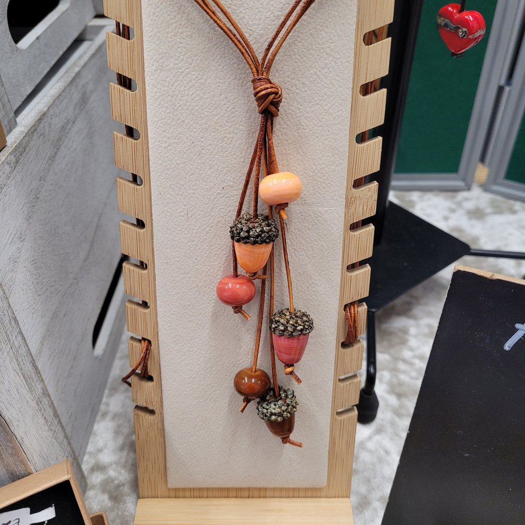 Sandy Fulbrook acorn pendant