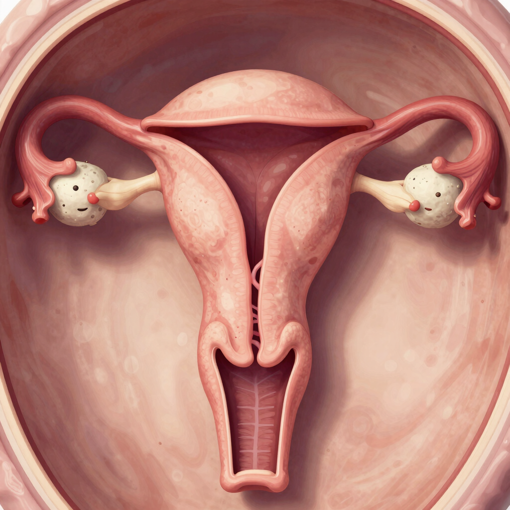 Close-up of advanced laparoscopic instruments used in gynecological procedures.