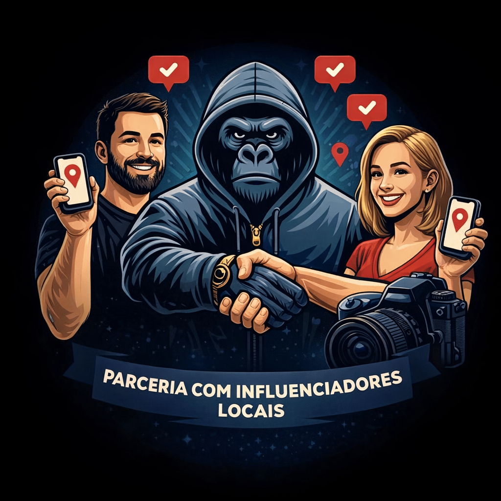 parcerias com influenciadores locais