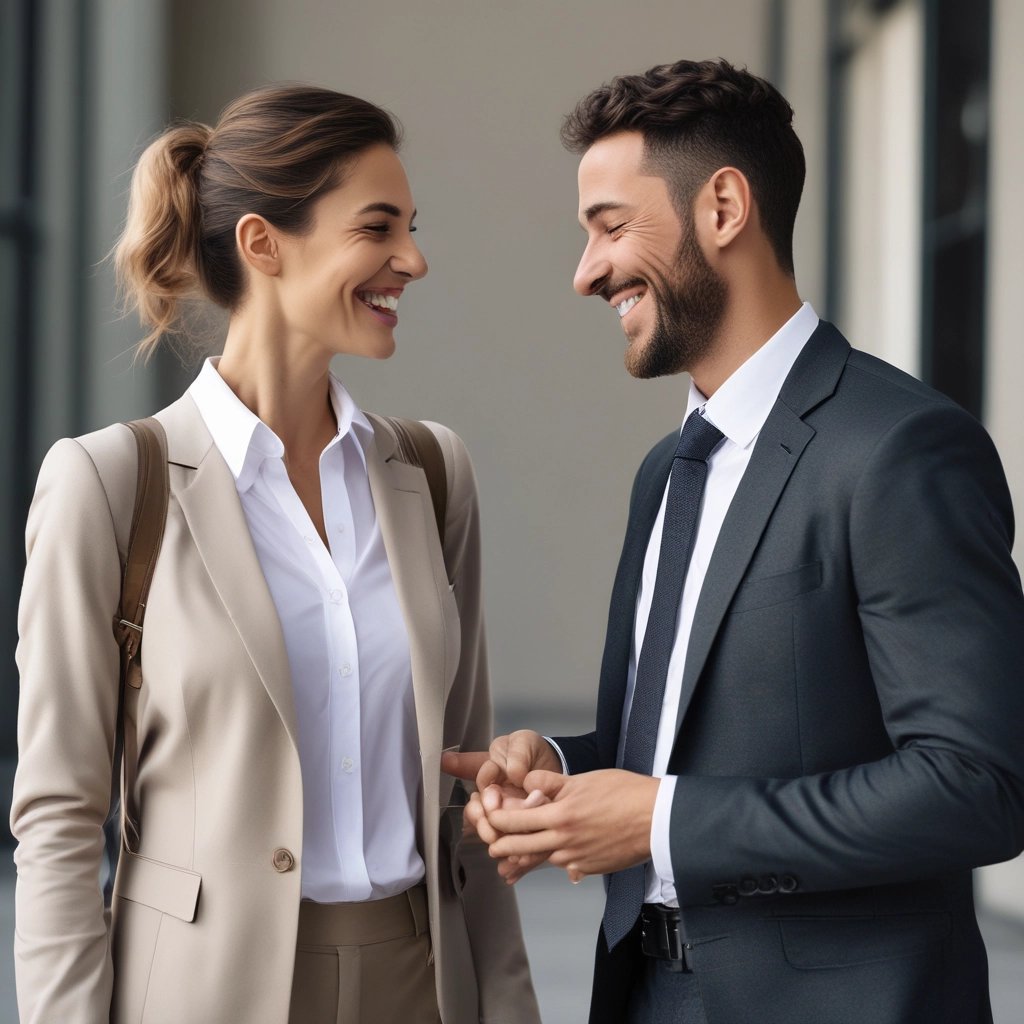 A professional lawyer reviewing a contract document with a client.