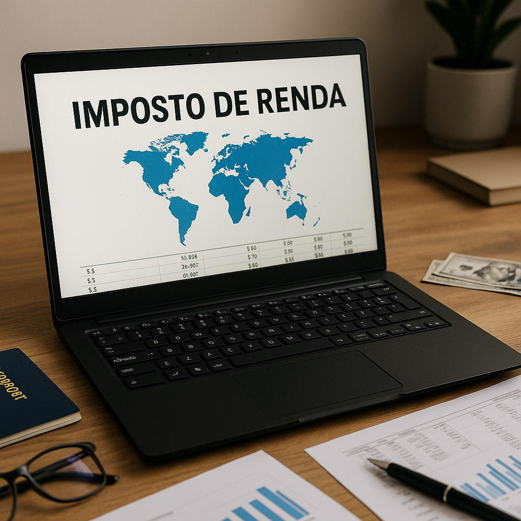 COMO DECLARAR IMPOSTO DE RENDA SOBRE RENDIMENTOS RECEBIDOS DO EXTERIOR EM 2025